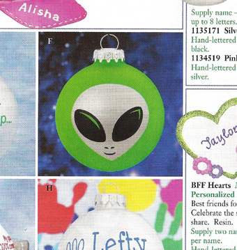 Illustration for article titled 11 New Weird Christmas Ornaments From Bronner's